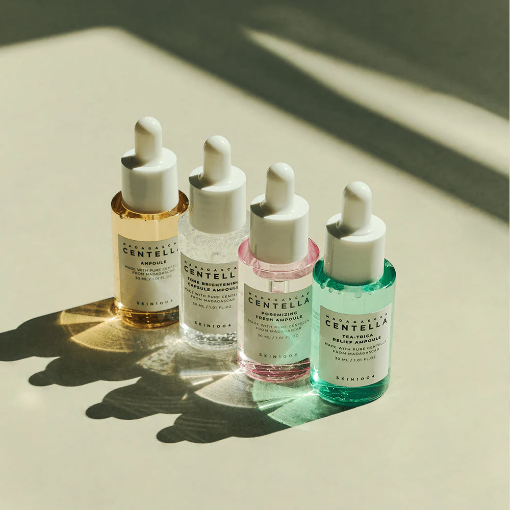 KIN1004 - Ampola Madagascar Centella 100ml
SKIN1004 - Ampola Iluminadora com Cápsulas de Centella Madagascar 100ml
SKIN1004 - Ampola Centella Porosizing Fresh
SKIN1004 - Almofadas Calmantes Rápidas Centella 130ml
SKIN1004 - Almofadas Calmantes Rápidas Centella
skin1004
SKIN COREANO
limpeza facial
lançamento
acne