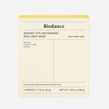 Biodance - Máscara Radiant Vita Niacinamide Real Deep Mask (COMPRE 3 LEVE 4)