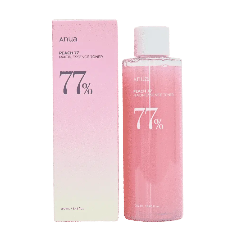 anua toner

anua peach 77 niacin essence toner

ANUA - Tônico Essence Niacinamida Peach 77 250ml