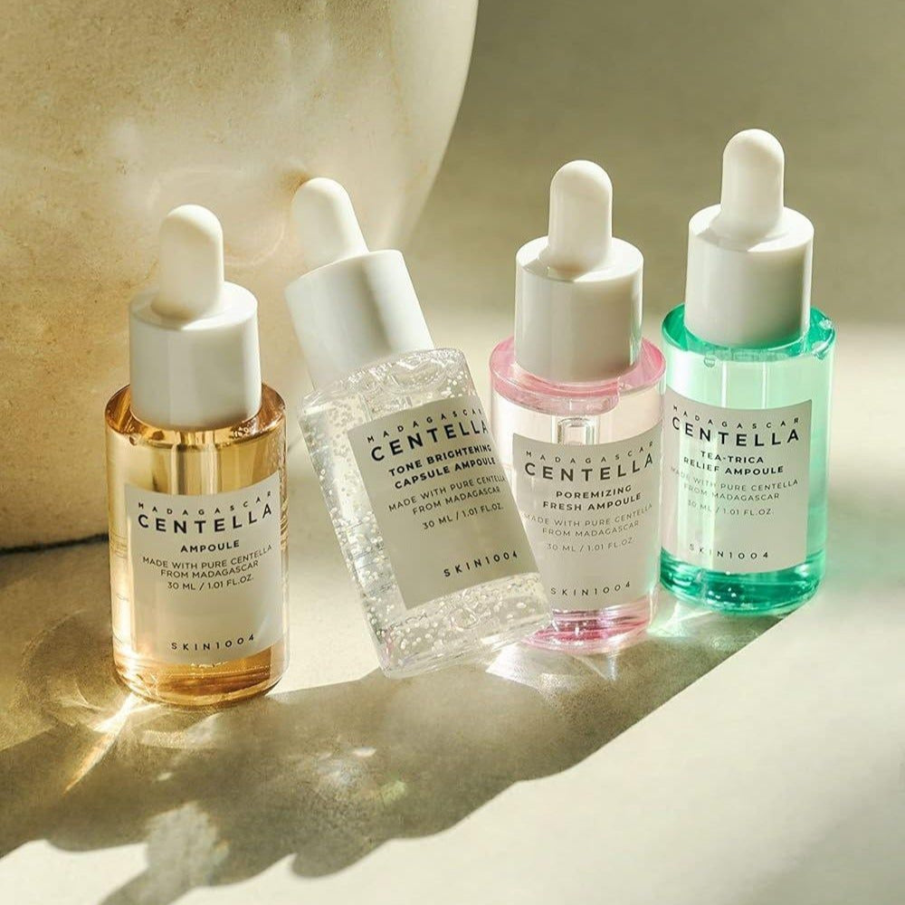 KIN1004 - Ampola Madagascar Centella 100ml

SKIN1004 - Ampola Iluminadora com Cápsulas de Centella Madagascar 100ml

SKIN1004 - Ampola Centella Porosizing Fresh

SKIN1004 - Almofadas Calmantes Rápidas Centella 130ml

SKIN1004 - Almofadas Calmantes Rápidas Centella

skin1004

SKIN COREANO

limpeza facial

lançamento

acne

