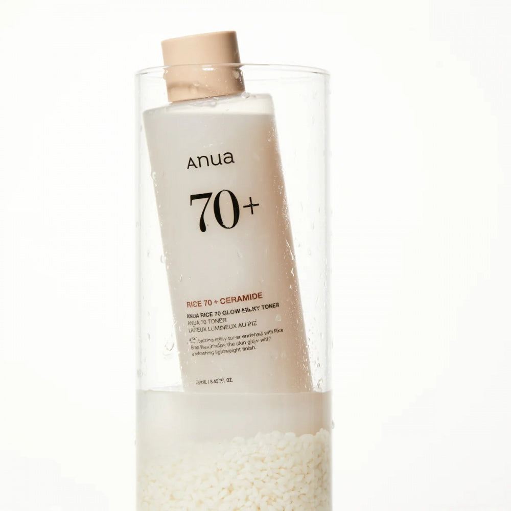 anua toner

anua rice toner

anua rice 70 glow milky toner

ANUA - Tônico Leitoso Iluminador Rice 70 Glow 250ml